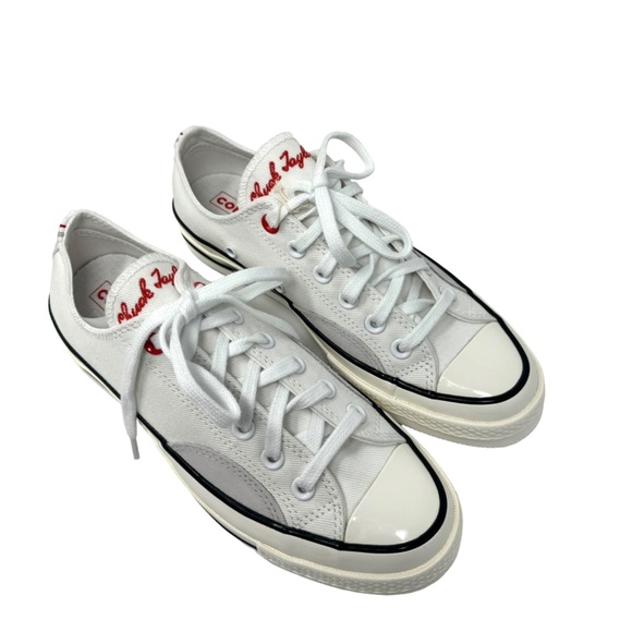 COPY - Converse Chuck 70 OX Sneakers Low Casual White Canvas Skate Shoes Women … - Picture 4 of 10